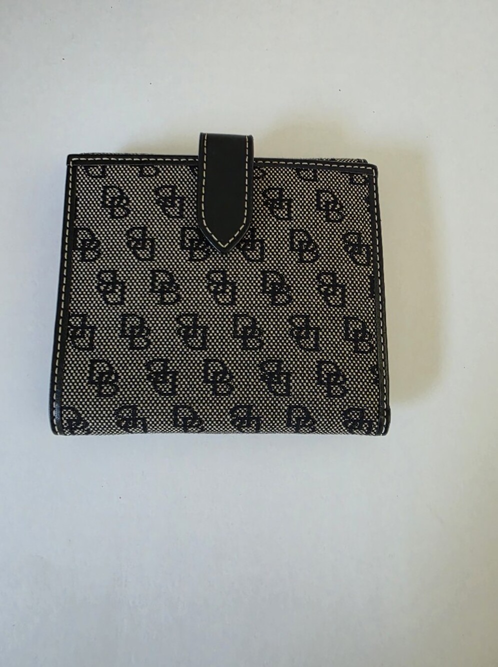 Dooney & Bourke Janine Satchel Crossbody Bag Matching Wallet Black Signature - Picture 11 of 15